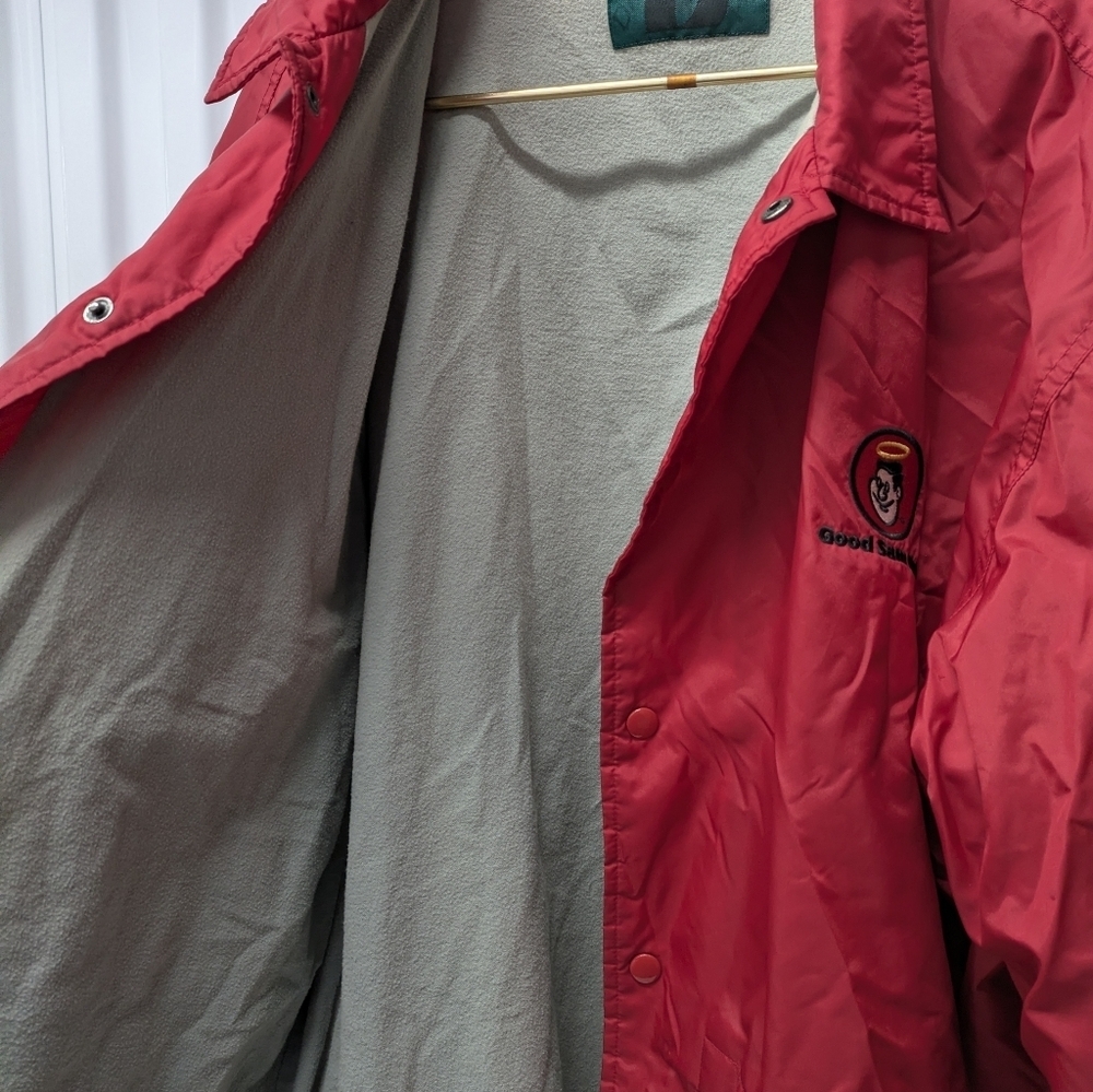 Dunbrooke Men's Red Windbreaker Jacket - Picture 8 of 8